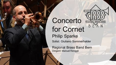 Concerto For Cornet Philip Sparke Giuliano Sommerhalder With