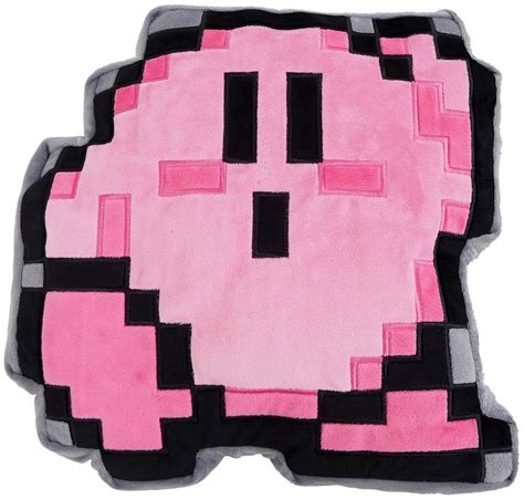 Kirby Nintendo 12 Inch Pillow Plush 8 Bit Kirby