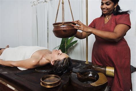Table containing list of oils for different types of massage, like swedish and reflexology massage. 11 Rejuvenating Ayurvedic Resorts in Kerala, India