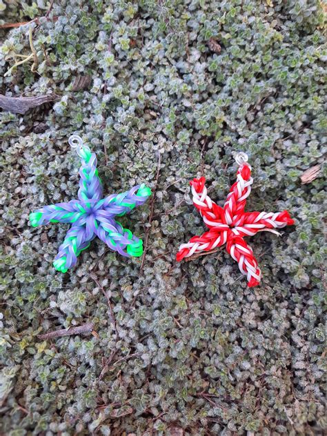 Cute Starfish Rubber Band Charm Etsy
