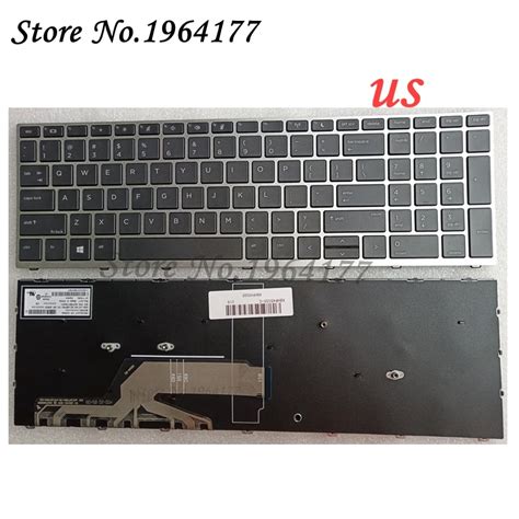 New Us Laptop Keyboard For Hp Probook 450 G5 455 G5 470 G5 English
