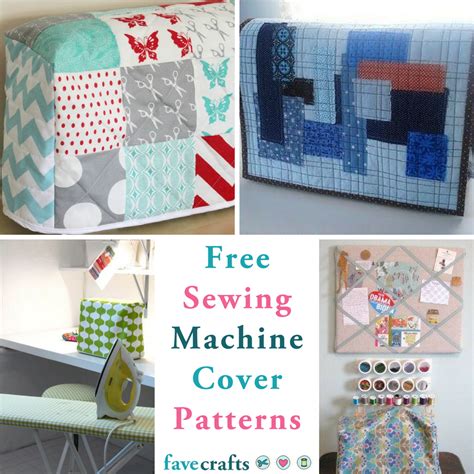 15 Free Sewing Patterns For Machine Covers