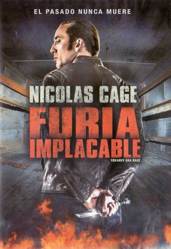 Furia Implacable Rage Nicolas Cage Pelicula Dvd Meses Sin Intereses