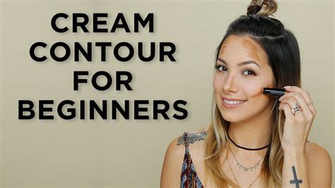 Cream Contouring For Beginners Youtube