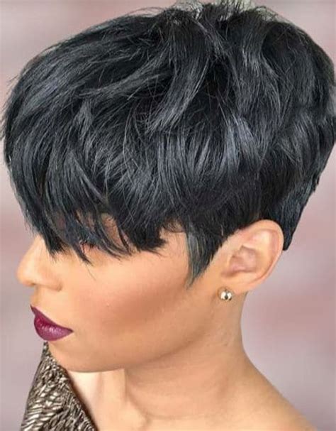 Pixie Haircuts And Hairstyles For Black Women In Reverasite