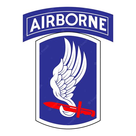 Premium Vector Vector Emblem Of The 173rd Airborne Brigade Tactical