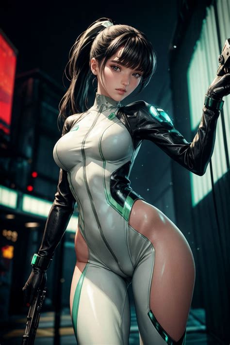 Rule 34 Ai Generated Asian Ass Black Hair Bodysuit Breasts Eve