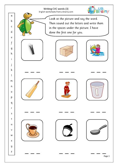 Beginning readers who have mastered cvc words may be ready to move on to these word lists. Writing CVC Words (3) - More CVC Words and Activities by ...