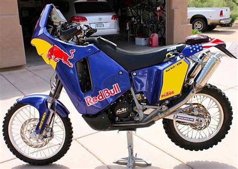 Backing up from the outback run in 2018 was always going to be a challenge. 2002 KTM 660 Mark Miller Dakar Race Bike | Bring a Trailer