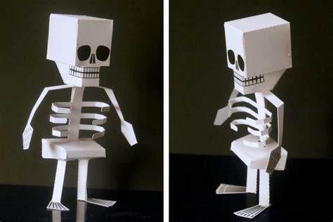 Halloween Special Skeleton Paper Toy For Kids By Digitprop