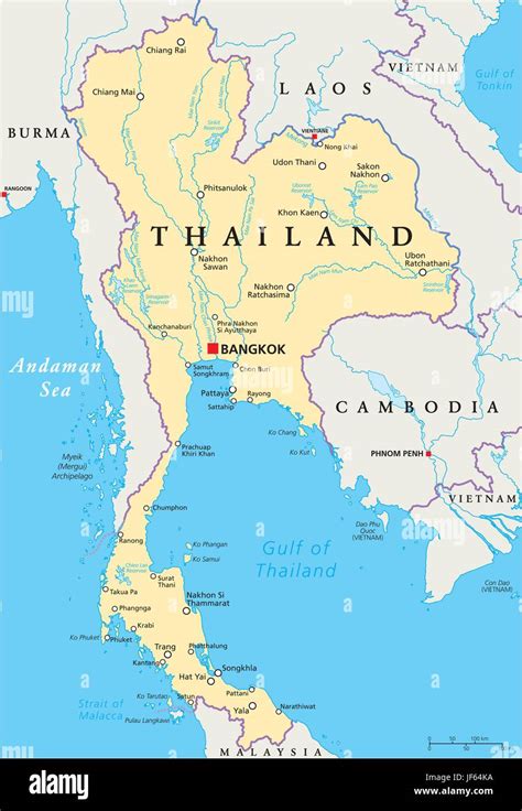 Thailand Bangkok Map Atlas Map Of The World Travel Asia Thailand