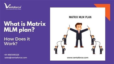 What Is Matrix Mlm Plan How Does It Work Ventaforce Blog Mlm Plan