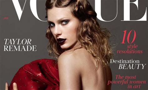 Taylor Swift Stuns In Saint Laurent For British Vogue January 2018 Issue