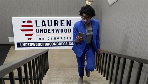 Democrat Lauren Underwood Adds To Margin Beats Republican Jim Oberweis