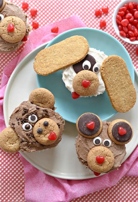 How do dairy free chocolate cupcakes taste? Puppy Love Valentine Cupcakes | Recipe | Dairy free cupcakes, Puppy cake, Cupcakes