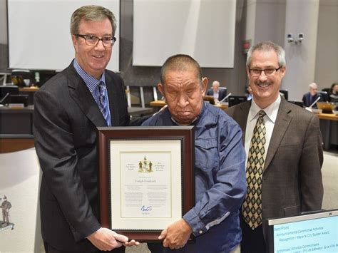 The Upbeat Joseph Oombash Receives Mayors City Builder Award Ottawa