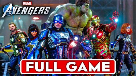 Marvels Avengers Gameplay Walkthrough Part 1 Full Game 1080p Hd Ps4