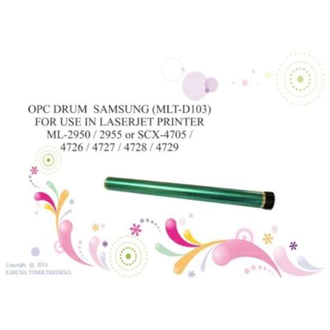Jual Opc Drum Samsung Mlt D For Use In Laserjet Printer Ml