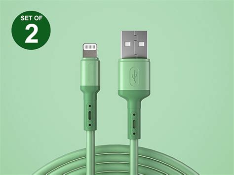 Colorful Lightning Charging Cables 2 Pack The Hill