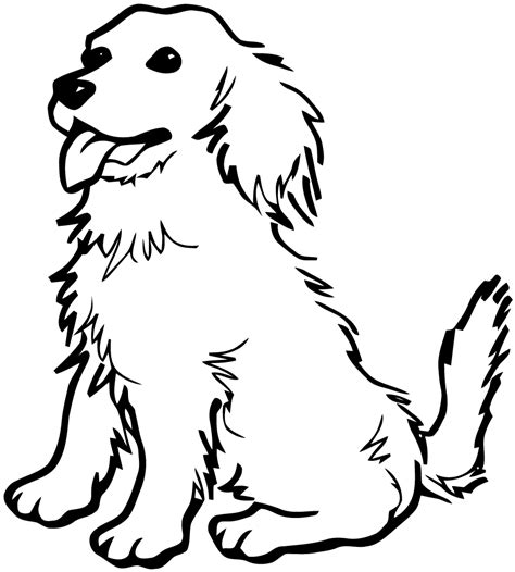 coloriage chien dans une niche