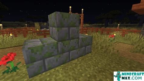 How To Make Mossy Stone Bricks In Minecraft Minecraft