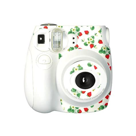Fujifilm Instax Mini 7s Camera Sticker Decoration White
