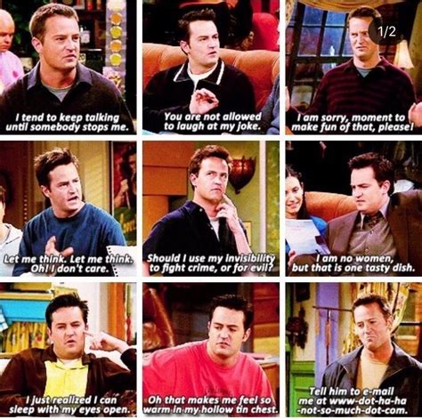 Chandler Bing Funny Friends Tv Show Quotes ShortQuotes Cc