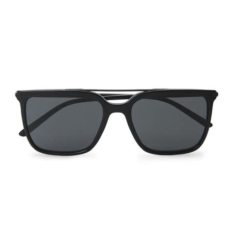 Buy Dolce And Gabbana Black Wayfarer Style Sunglasses For Men Online The Collective
