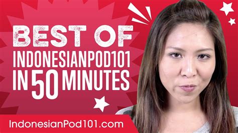 Learn Indonesian with the Best of IndonesianPod101 - YouTube