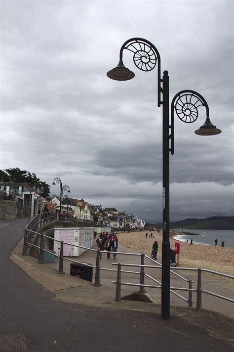 Ammonite Lamp Posts In Lyme Regis A Photo On Flickriver