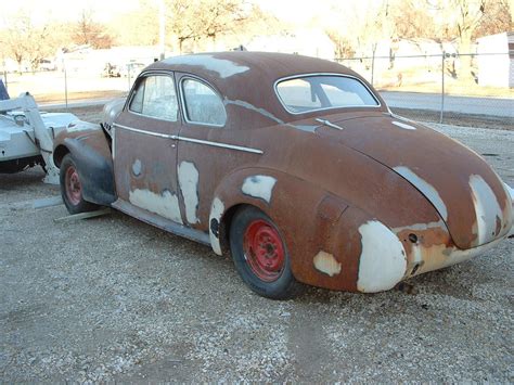 1940 Pontiac Coupe Project Hot Rod Rat Rod Gasser Barn Find For Sale In