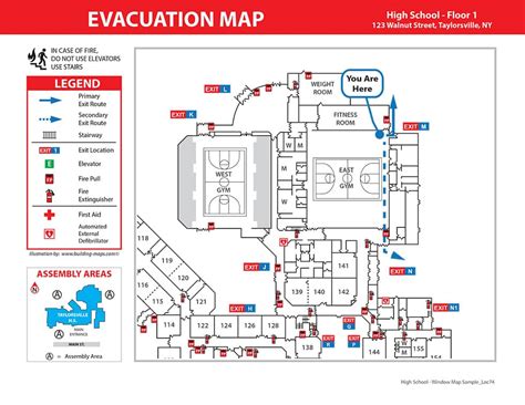 Map Of Evacuation Routes Image To U