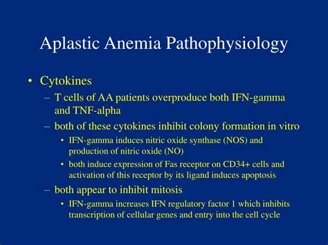 Ppt Aplastic Anemia Powerpoint Presentation Free Download Id1296182