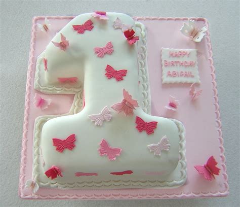 1st Number Birthday Cake 1st Birthday Ideas