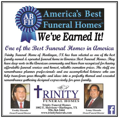 Trinity Funeral Homes – San Benito News