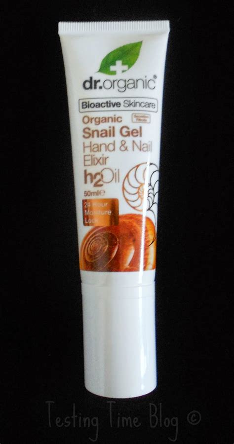Aloe vera and bioactive plant ingredients are blended with the snail gel to produce a regenerative and moisturising face gel that will. Dr. Organic Snail Gel Hand & Nail Elixir - Testing Time Blog