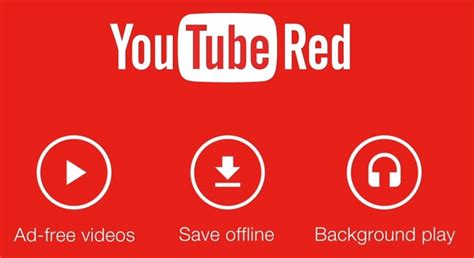 Youtube Red Ad Free Subscription Service Launches In Us October 28