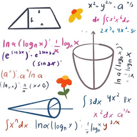 Math Formulas Png Image Math Formula Doodle Art Illustration Math