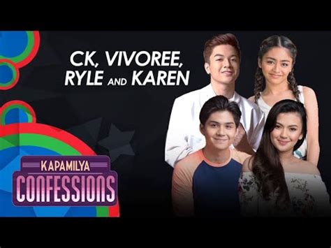 Vivoree esclito and ck kieron share how blessed they are to have each other. Kapamilya Confessions with CK, Vivoree, Ryle, and Karen ...