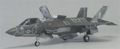 New 172 Hasegawa F 35b Marines Ready For Inspection Aircraft