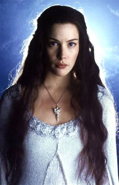 Arwen In Bridge Dress Lord Of The Rings Liv Tyler Lotr