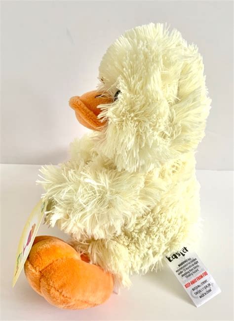 Yellow Fluffy Duck Soft Toy