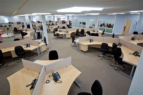 Interior Modern Call Centre Office Interior Design Featuring Unique