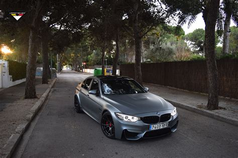 While the bmw e92 m3 coupe has been officially replaced by the new 2014 bmw m4 coupe as the german firm's premium sports car, the e92 m3 still remains. Frozen Gray BMW F80 M3 With Vorsteiner Wheels