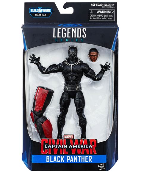 Marvel Black Panther 6 Action Figure Ages 4 Hasbro 2016 For Sale