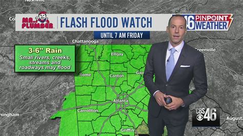 Also referred as a green box by meteorologists) is issued by the national weather service when conditions flash flood watch. Flash Flood Watch until Friday morning - YouTube