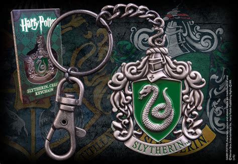 Slytherin Crest Keychain The Noble Collection UK