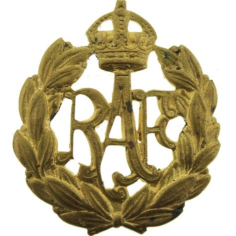 Ww2 Royal Air Force Raf Cap Badge