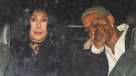 Cher Gets A Kiss During Date Night With New Boyfriend Alexander