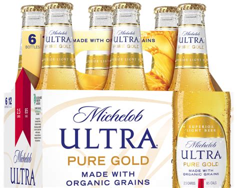 Michelob Ultra Pure Gold Michelobs New Light Beer Is Also Organic